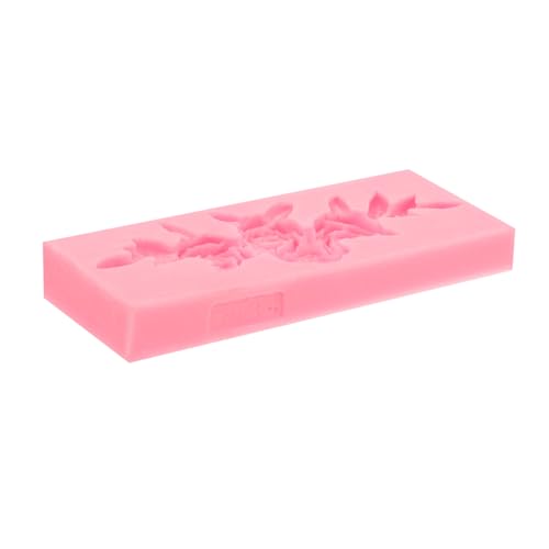 HIAKDOFT Silikonform Floral Epoxidharzform Flexibel Langlebig DIY Dekor Gießform für Handwerk Backen Schokolade von HIAKDOFT