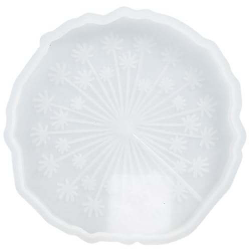 HIAKDOFT Silikonform Untersetzer Dandelion Muster DIY Gießen Resin Epoxidharz Kreative Cup Coaster Form Sicher Praktisch Geschenkidee HIAKDOFT Silikonform Untersetzer Dandelion Muster DIY Gießen Resin Epoxidharz Kreative Cup Coaster Form Sicher Praktisch Geschenkidee von HIAKDOFT