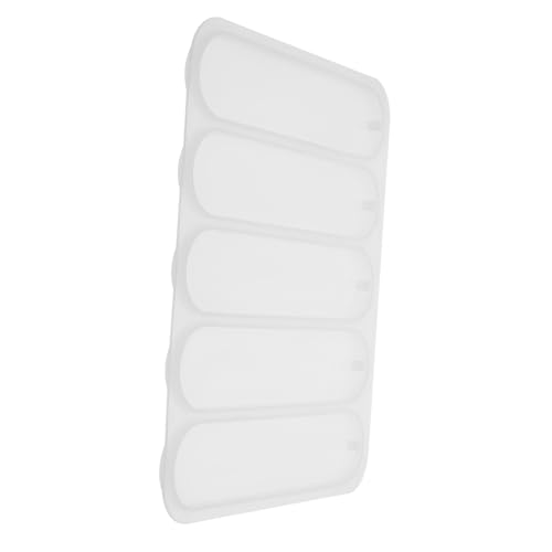 HIAKDOFT Silikonform für Epoxidharz Lesezeichen Gießform Oval DIY Basteln mit Trockenblumen Glitzer und Perlen Kreative Buchzeichen Herstellung Werkzeug für DIY Liebhaber HIAKDOFT Silikonform für Epoxidharz Lesezeichen Gießform Oval DIY Basteln mit Trockenblumen Glitzer und Perlen Kreative Buchzeichen Herstellung Werkzeug für DIY Liebhaber von HIAKDOFT