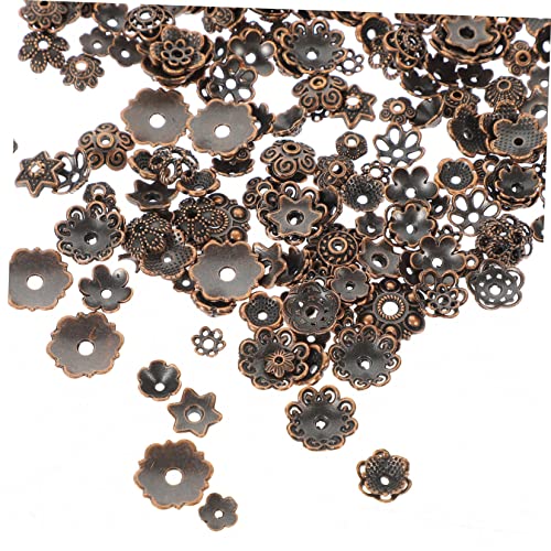 HIAKDOFT Spacer Beads aus Langlebiger Legierung Runde Perlen für Schmuckherstellung Geeignet für Armbänder Halsketten DIY Bastelprojekte Leicht Vielseitig Einfache Anwendung von HIAKDOFT