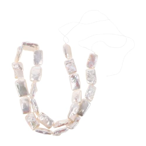 HIAKDOFT Süßwasserperlen Abstandshalter Ohrringe Schmuck Süßwasserperlen Süßwasserperlenstränge Armbandperlen Halskettenperlen Lose Barockperlen DIY Weiß HIAKDOFT Süßwasserperlen Abstandshalter Ohrringe Schmuck Süßwasserperlen Süßwasserperlenstränge Armbandperlen Halskettenperlen Lose Barockperlen DIY Weiß von HIAKDOFT