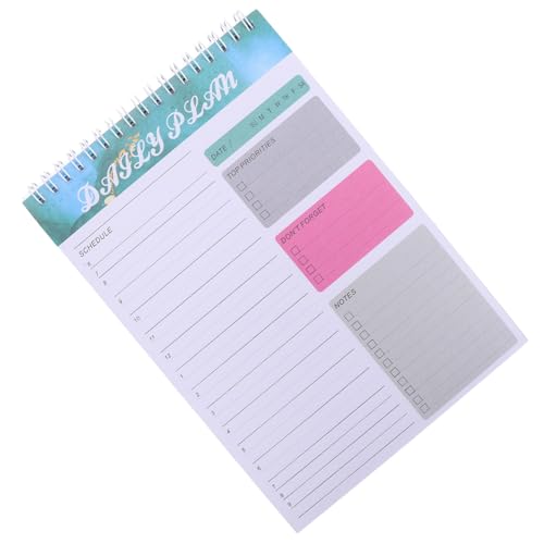 HIAKDOFT Tagesplaner Notizblock mit Abreißbaren Memo Tabs Undatiert Leichtes Tragbares Planerpapier To Do Liste Organizer für Schüler und Büro Dickes Papier Praktische Tagesplanung HIAKDOFT Tagesplaner Notizblock mit Abreißbaren Memo Tabs Undatiert Leichtes Tragbares Planerpapier To Do Liste Organizer für Schüler und Büro Dickes Papier Praktische Tagesplanung von HIAKDOFT