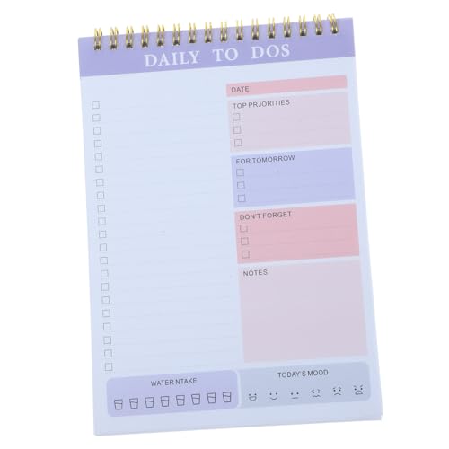 HIAKDOFT Tagesplaner zum Abreißen Undatiert Praktisches To Do Notizblock Einfacher Wochenplaner und Meal Planning Pad für Alltag Büro und Schule Leichter Mobiler Planer HIAKDOFT Tagesplaner zum Abreißen Undatiert Praktisches To Do Notizblock Einfacher Wochenplaner und Meal Planning Pad für Alltag Büro und Schule Leichter Mobiler Planer von HIAKDOFT