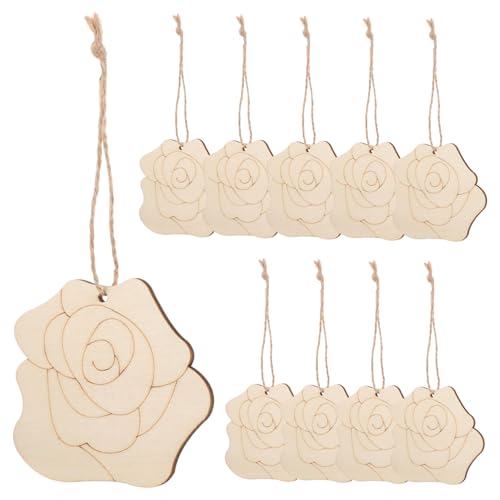 HIAKDOFT Teiliges Holzanhänger Blumen Holzscheiben zum Bemalen DIY Basteln Kinderhandwerk Holzblumen zum Aufhängen mit Natur Maßband für Fenster Tür Wohnzimmer Dekoration HIAKDOFT Teiliges Holzanhänger Blumen Holzscheiben zum Bemalen DIY Basteln Kinderhandwerk Holzblumen zum Aufhängen mit Natur Maßband für Fenster Tür Wohnzimmer Dekoration von HIAKDOFT
