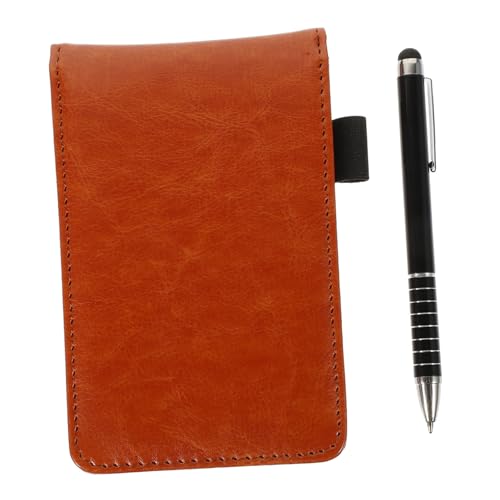HIAKDOFT Tragbares Notizbuch mit Hochwertigem Pu einband und Metallstift Liniert Praktisches Memo Pad für Büro Reisen und Alltag Handlich und Vielseitig Einsetzbar HIAKDOFT Tragbares Notizbuch mit Hochwertigem Pu einband und Metallstift Liniert Praktisches Memo Pad für Büro Reisen und Alltag Handlich und Vielseitig Einsetzbar von HIAKDOFT