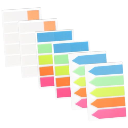 HIAKDOFT Transparente Pet Haftnotizen mit Bunten Lesestreifen und Markierungsstreifen Professionelle Portable Lesehilfe für Schüler und Lehrer Farbige Notizzettel zum Hervorheben und HIAKDOFT Transparente Pet Haftnotizen mit Bunten Lesestreifen und Markierungsstreifen Professionelle Portable Lesehilfe für Schüler und Lehrer Farbige Notizzettel zum Hervorheben und von HIAKDOFT