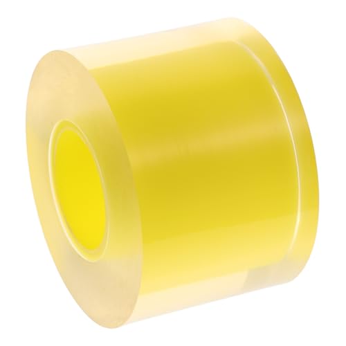 HIAKDOFT Transparente Selbstklebende Stretchfolie PVC Schutzfolie für Schmuck Uhrenarmbänder Kratzschutz Elastische Reißfeste Verpackungsfolie ohne Klebstoff für Geschenkverpackung und von HIAKDOFT