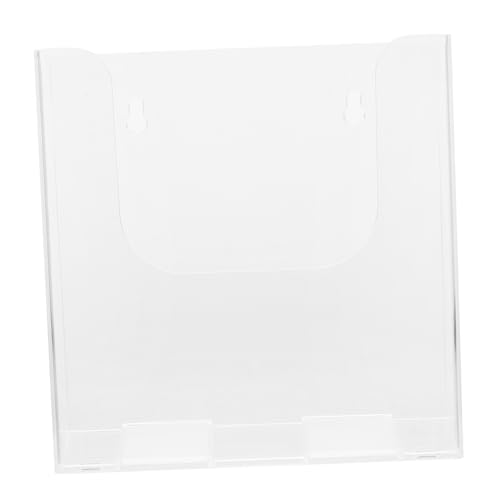 HIAKDOFT Transparenter Wandmagazinhalter Acryl Wandmontage Prospektständer Stabiler Dokumenten Zeitschriftenhalter für Büro Zuhause und Schule Platzsparend Strukturiert Flexibel Einsetzbar HIAKDOFT Transparenter Wandmagazinhalter Acryl Wandmontage Prospektständer Stabiler Dokumenten Zeitschriftenhalter für Büro Zuhause und Schule Platzsparend Strukturiert Flexibel Einsetzbar von HIAKDOFT
