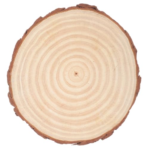 HIAKDOFT Unbehandelte Runde Holzscheibe Naturbelassenes Holzstück für DIY Bastelarbeiten Partydeko Bemalbare Holzplatte für Kreative Handwerksprojekte HIAKDOFT Unbehandelte Runde Holzscheibe Naturbelassenes Holzstück für DIY Bastelarbeiten Partydeko Bemalbare Holzplatte für Kreative Handwerksprojekte von HIAKDOFT