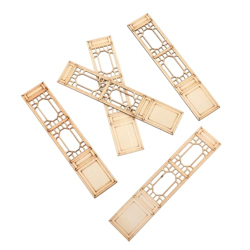 HIAKDOFT Unlackierte Holzscheiben Tür und Fenster Miniaturen für DIY Bastelset Ab Jahren Sichere Holzchips zum Bemalen und Kreativen Gestalten Handwerksmaterial für Mädchen und Jungen HIAKDOFT Unlackierte Holzscheiben Tür und Fenster Miniaturen für DIY Bastelset Ab Jahren Sichere Holzchips zum Bemalen und Kreativen Gestalten Handwerksmaterial für Mädchen und Jungen von HIAKDOFT