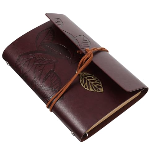 HIAKDOFT Vintage PU Notizbuch mit Ringbindung Tragbarer Planer und Tagebuch für Tägliches Schreiben Reisejournal und Kreative Notizen Langlebiges Leder design in Gelb braun für HIAKDOFT Vintage PU Notizbuch mit Ringbindung Tragbarer Planer und Tagebuch für Tägliches Schreiben Reisejournal und Kreative Notizen Langlebiges Leder design in Gelb braun für von HIAKDOFT