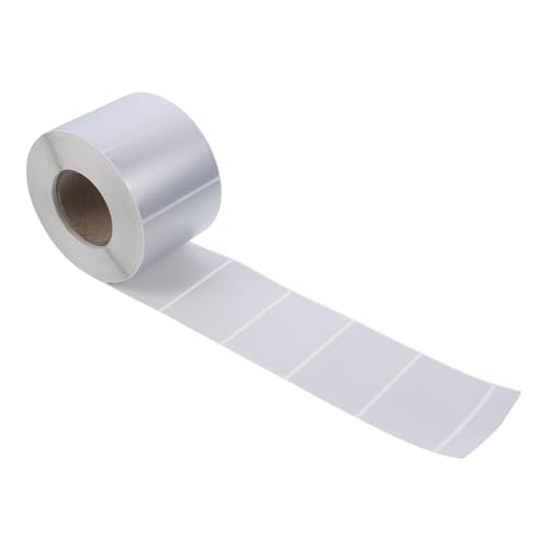 HIAKDOFT Wasserdichte Selbstklebende Etikettenrolle Silbernes Mattes Stickerpapier für Drucker Kratzfest Stark Haftend Beschreibbar zum Bedrucken und Beschriften HIAKDOFT Wasserdichte Selbstklebende Etikettenrolle Silbernes Mattes Stickerpapier für Drucker Kratzfest Stark Haftend Beschreibbar zum Bedrucken und Beschriften von HIAKDOFT