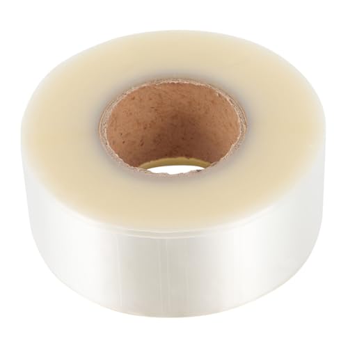 HIAKDOFT Wasserdichte Transparente Etikettenschutzfolie Selbstklebend PVC für Bibliotheksbücher Barcode Schutz Kratzfest und Langlebig für Schule Büro und Zuhause von HIAKDOFT