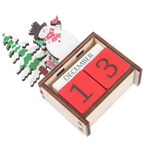 HIAKDOFT Weihnachtlicher Holz Adventskalender Schneemann Langlebiger DIY Countdown Kalender Verstellbar Stabile Holzdekoration für Tisch und Regal Festliche Weihnachts und Neujahrsdeko als HIAKDOFT Weihnachtlicher Holz Adventskalender Schneemann Langlebiger DIY Countdown Kalender Verstellbar Stabile Holzdekoration für Tisch und Regal Festliche Weihnachts und Neujahrsdeko als von HIAKDOFT