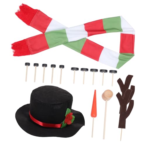 HIAKDOFT Weihnachtsfiguren Schneemann DIY Dekorationsset Teilig Bastelset Weihnachtsdeko Outdoor Zubehör für Festliche Wintergestaltung HIAKDOFT Weihnachtsfiguren Schneemann DIY Dekorationsset Teilig Bastelset Weihnachtsdeko Outdoor Zubehör für Festliche Wintergestaltung von HIAKDOFT