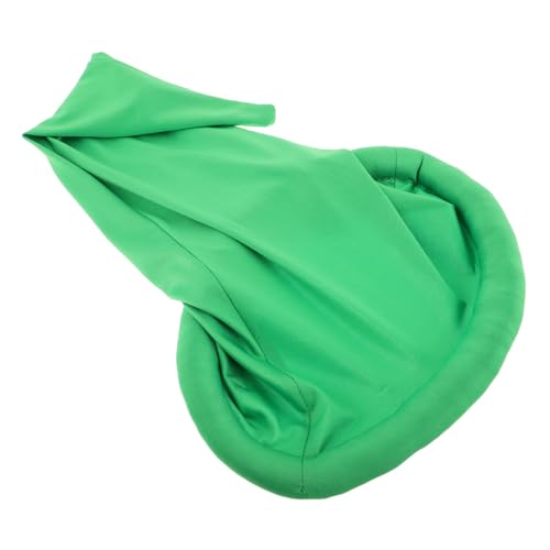 HIAKDOFT Zwergkondom Geburtstagsfeier Zubehör Gnome Hut gruppenkostüme Halloween Hut Halloween-Zwergmütze Weihnachtsmärchenhüte Weihnachtszwerghut Märchenhafte Zwergenmützen Stoff Green von HIAKDOFT