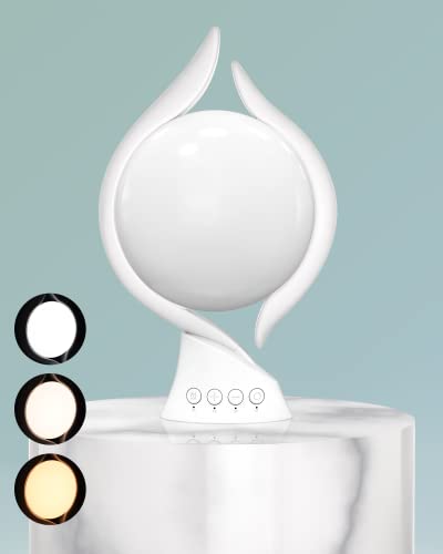 HIBOITEC 10000 Lux Tageslichtlampe Schreibtisch, UV-Free Lichttherapie Lampe mit 5 Einstellbare Helligkeitsstufen & Weiß/Warm Weiß/Warmes Licht & Timer, Sonnenlicht Lampe gegen Depressionen Sad lamp HIBOITEC 10000 Lux Tageslichtlampe Schreibtisch, UV-Free Lichttherapie Lampe mit 5 Einstellbare Helligkeitsstufen & Weiß/Warm Weiß/Warmes Licht & Timer, Sonnenlicht Lampe gegen Depressionen Sad lamp von HIBOITEC