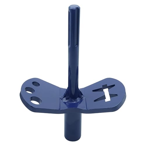 Universal-Erdungsstangen-Schraubendreher für 1,27 cm, 1,6 cm, 1,9 cm Erdungsstangen, Bewehrung, T-Pfosten (1,9 cm SDS-Max-Treiber) von HIBUMFX