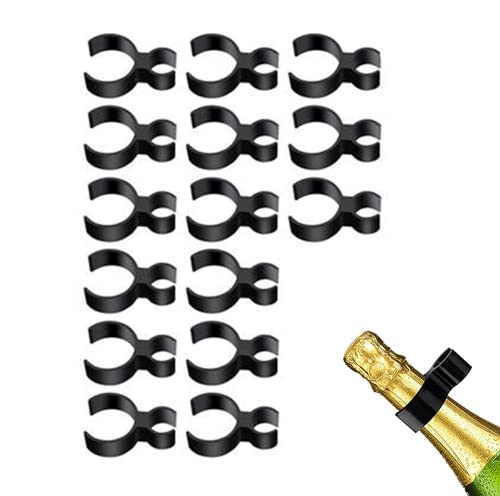 30 StüCke Champagnerflasche Glitzer Einzelhalter Sicherheitsclips Flaschenclips für Kerzen Weihnachtsfeiern Hochzeitszeremonie 30 StüCke Champagnerflasche Glitzer Einzelhalter Sicherheitsclips Flaschenclips für Kerzen Weihnachtsfeiern Hochzeitszeremonie von HICCYRODLY