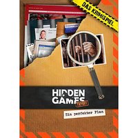HIDDEN GAMES Krimispiel Tatort Ein perfekter Plan Escape-Room Spiel, 1 St. von HIDDEN GAMES