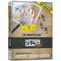 HIDDEN GAMES Tatort Krimispiel Fall 4 Ein Drahtseilakt  Escape-Room Spiel von HIDDEN GAMES