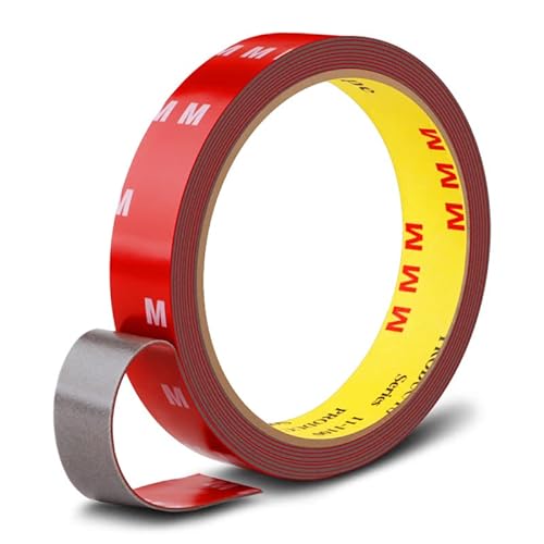 6/8/10/15/20mm x 3M doppelseitiges Acrylschaum-Klebeband, klebriges Auto-Bildschirm-Reparaturband, Aufkleber, Aufkleber for Autos, Auto-Zubehör(3M_0.8MM_6MM) von HIFFEY