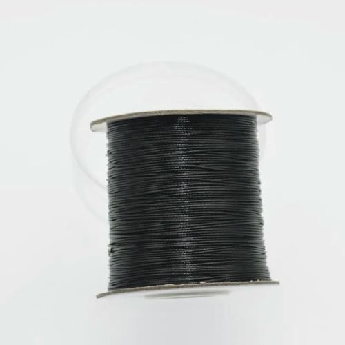 Gewachstes Baumwollgarn Perlenschnur Spule, 5/10M 0,5-2,0 MM Gewachste Baumwollkordel Gewachster Faden String Strap Halskette Seil for Schmuckherstellung for Armband Schweiß(106,0.8mm 10Metes) von HIFRQVVC