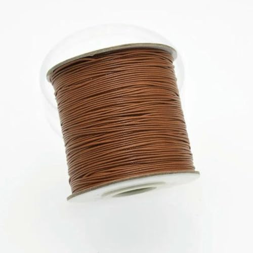 Gewachstes Baumwollgarn Perlenschnur Spule, 5/10M 0,5-2,0 MM Gewachste Baumwollkordel Gewachster Faden String Strap Halskette Seil for Schmuckherstellung for Armband Schweiß(139,1.5mm 5Metes) von HIFRQVVC