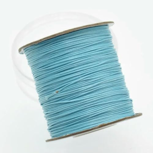 Gewachstes Baumwollgarn Perlenschnur Spule, 5/10M 0,5-2,0 MM Gewachste Baumwollkordel Gewachster Faden String Strap Halskette Seil for Schmuckherstellung for Armband Schweiß(169,0.5mm 10Metes) von HIFRQVVC