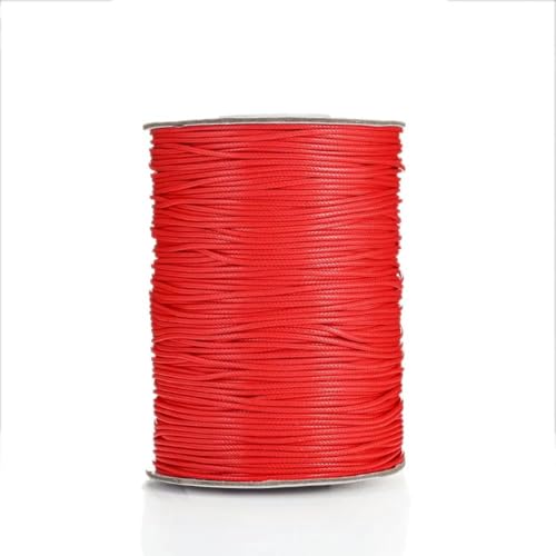 HIFRQVVC Gewachstes Baumwollgarn Perlenschnur Spule, 0,5/0,8/1,0/1,5/2,0 mm Bunte gewachste Schnur gewachste Fadenschnur Schnur Armband Modeschmuck Seil(11,1.5mm(20Meter)) von HIFRQVVC