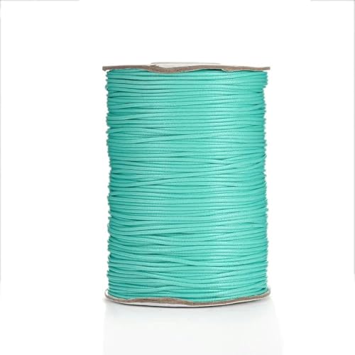 HIFRQVVC Gewachstes Baumwollgarn Perlenschnur Spule, 0,5/0,8/1,0/1,5/2,0 mm Bunte gewachste Schnur gewachste Fadenschnur Schnur Armband Modeschmuck Seil(18,1mm(20Meter)) von HIFRQVVC
