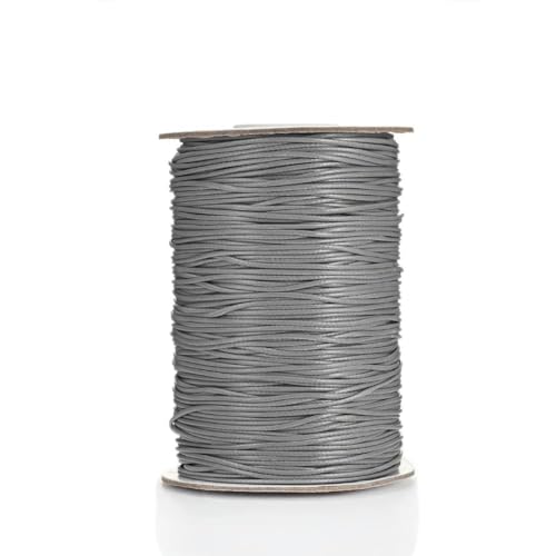 HIFRQVVC Gewachstes Baumwollgarn Perlenschnur Spule, 0,5/0,8/1,0/1,5/2,0 mm Bunte gewachste Schnur gewachste Fadenschnur Schnur Armband Modeschmuck Seil(3,0.5mm(20Meter)) von HIFRQVVC