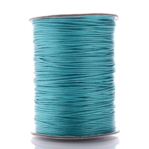 HIFRQVVC Gewachstes Baumwollgarn Perlenschnur Spule, 0,5/0,8/1,0/1,5/2,0 mm Bunte gewachste Schnur gewachste Fadenschnur Schnur Armband Modeschmuck Seil(37,1.5mm(20Meter)) von HIFRQVVC