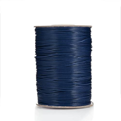 HIFRQVVC Gewachstes Baumwollgarn Perlenschnur Spule, 0,5/0,8/1,0/1,5/2,0 mm Bunte gewachste Schnur gewachste Fadenschnur Schnur Armband Modeschmuck Seil(4,2mm(20Meter)) von HIFRQVVC