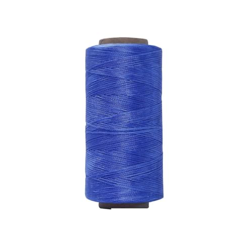 HIFRQVVC Gewachstes Baumwollgarn Perlenschnur Spule, 0,8 mm 150D Lederkunst Flache gewachste Fadenlinie DIY Nähen Weben Handwerk Nähen String Polyesterschnur(140) von HIFRQVVC