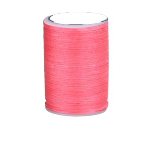 HIFRQVVC Gewachstes Baumwollgarn Perlenschnur Spule, 90m 0,8mm Gewachste Gewinde Reparatur Schnur String Nähen Leder Hand Wachs Nähen DIY Gewinde(16 Watermelon Red) von HIFRQVVC
