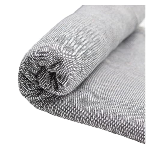 1,5x4 Meter Mönchstuch Tufting-Tuch, markierte Linien webt for die Herstellung von Kleidungsstücken, DIY Mönchstuch Teppich Wandteppich Teppichherstellung Handarbeiten Für Anfänger und Heimwerker(Grey von HIHUPTRW