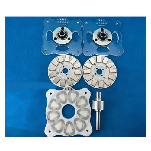 1000 W Hochleistungs-DIY-Scheiben-Permanentmagnet-Kernlosgenerator, niedrige Geschwindigkeit, hohe Effizienz Für Anfänger und Heimwerker(Acrylic Kit) von HIHUPTRW