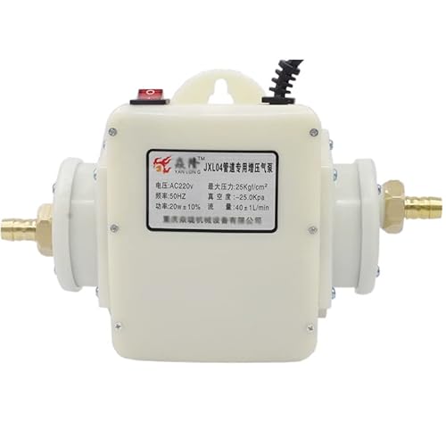 15/20 W Dicker Kupfermund Erdgas-Druckerhöhungspumpe Methan-Druckhalter Druck einstellbare Warmwasserbereiter-Gas-Druckerhöhungspumpe Für Anfänger und Heimwerker(Automatic controller) von HIHUPTRW