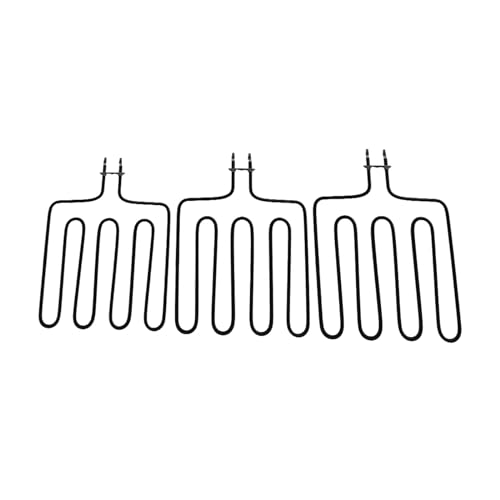 1500 W/2000 W elektrisches Heizelement 304 Edelstahl-Rohrluft-Backofen for Ofen/Sauna/Herd Für Anfänger und Heimwerker(1500W) von HIHUPTRW