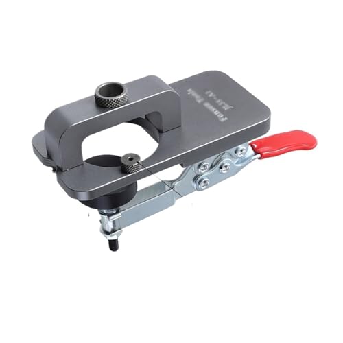 35 mm verdeckte Scharnierlehre, Bohrlehre for präzise Verriegelungsscharniere, Lochführungslochstanzer-Lokalisierungswerkzeuge for Türschrankscharniere Für Anfänger und Heimwerker(B) von HIHUPTRW