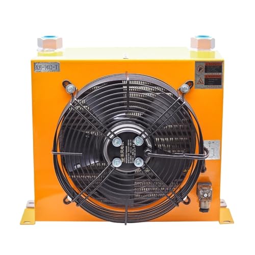 AH1012T-CA Hydraulischer Luftkühler, 24 V/12 V/380 V, LKW-Kran, modifizierter Kraftstofftank-Kühlkühler, luftkühlter Ölkühler Für Anfänger und Heimwerker(24) von HIHUPTRW