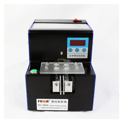 Baumarkt Automatische Schraubenzählmaschine FA-590 Schraubenzähler 1,0–5,0 Verstellbare Schiene for Anordnen der Berechnungsschrauben Für Anfänger und Heimwerker(FA-590A) von HIHUPTRW