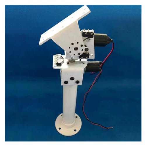 DIY DC Dual-Achsen-Gimbal-Solar-Tracking-Überwachungsroboter Hochleistungs-Ganzmetall-X-Achse Y-Achse mit Drehmoment Für Anfänger und Heimwerker von HIHUPTRW