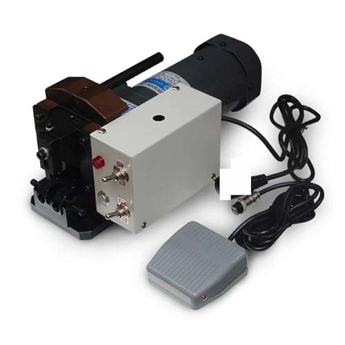 Halbautomatische 90-W-RJ45-Drahtcrimpmaschine, RJ11-RJ12-Kabelcrimper 2P-8P Für Anfänger und Heimwerker von HIHUPTRW