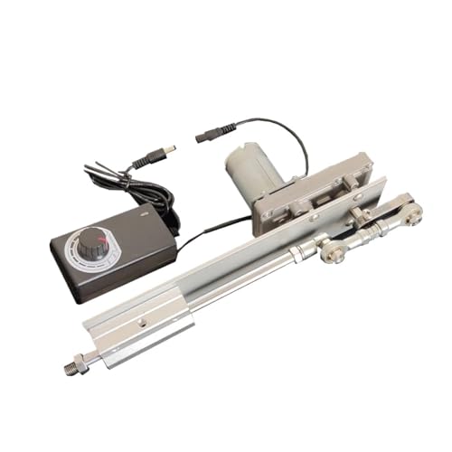 Hubkolben-Linearantrieb, DC 24 V, verstellbarer Teleskopmotor, DIY-Design, Elektromotor mit Drehzahlregler Für Anfänger und Heimwerker(24V 90RPM) von HIHUPTRW