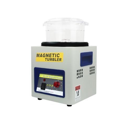 JH-185 Magnetic Tumbler Schmuck Polierer 180mm 2000RPM Finisher 7,3 zoll Einstellbare Geschwindigkeit Magnetische Polierer for Schmuck Für Anfänger und Heimwerker(Federazione russa) von HIHUPTRW