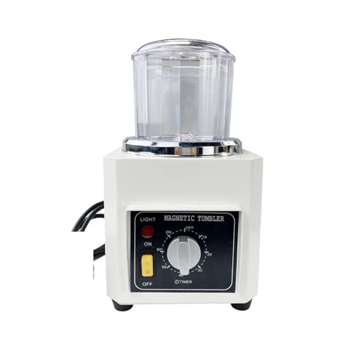 KT-90 Magnetischer Polierer Tumbler AC Mini DIY Schmuck Polierer Finish Reinigungswerkzeug Für Anfänger und Heimwerker von HIHUPTRW