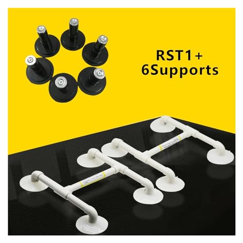 LED-LCD-TV-Bildschirm entfernen Reparaturwerkzeug Silikon-Vakuum-Saugnapf-Stützanschluss 32-65 Zoll Wartungsgerät Für Anfänger und Heimwerker(PVC30 6supports) von HIHUPTRW