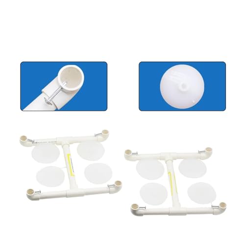 LED-LCD-TV-Bildschirm entfernen Reparaturwerkzeug Silikon-Vakuum-Saugnapf-Stützanschluss 32-65 Zoll Wartungsgerät Für Anfänger und Heimwerker(PVC40 6supports) von HIHUPTRW